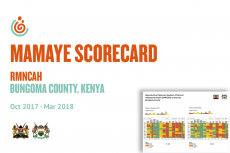 rmncah bungoma scorecard