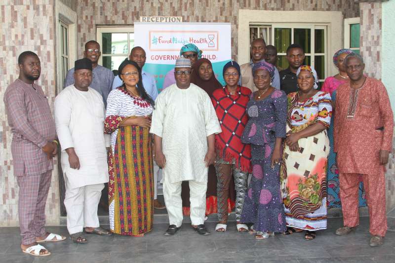 Le mécanisme de redevabilité dirigé par l’État du Niger (NiSLAM, d’après son sigle en anglais) au moment de l’inauguration du comité pour la SRMMP.