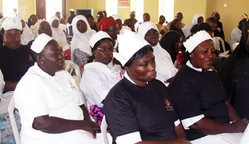 Some nurses and midwives from health facilities in Kaltungo