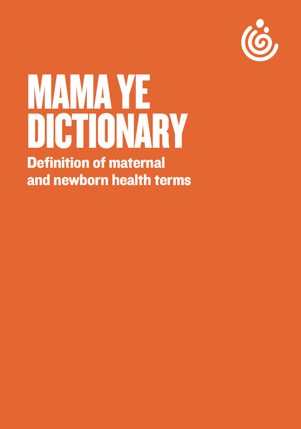 Tanzania dictionary maternal and newborn health