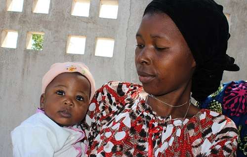 Woman and child in Tanzania