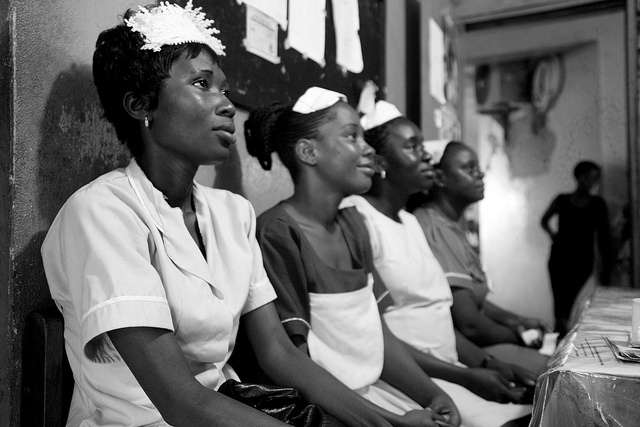 Health personnel in Africa